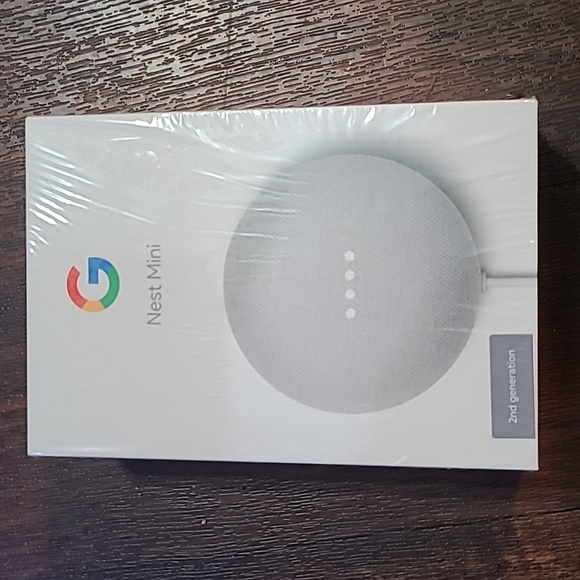 google Other - Google Nest Mini 2nd. Generation Smart Speaker w/ Google Assistant - Chalk